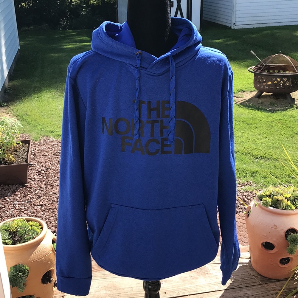 The North Face Men's Blue Hoodie